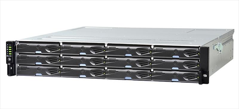 Модуль расширения Infortrend 2U/12bay dual redundant controller expansion enclosure 4x 12Gb SAS ports, 2x(PSU+FAN module), 12xdrive trays, 2x 12G to 12 G SAS cables and 1xRackmount kit(JB 3012R) (JB3012R100-8U32) фото 2
