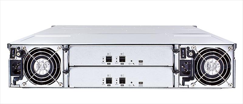 Модуль расширения Infortrend 2U/12bay dual redundant controller expansion enclosure 4x 12Gb SAS ports, 2x(PSU+FAN module), 12xdrive trays, 2x 12G to 12 G SAS cables and 1xRackmount kit(JB 3012R) (JB3012R100-8U32) фото 4