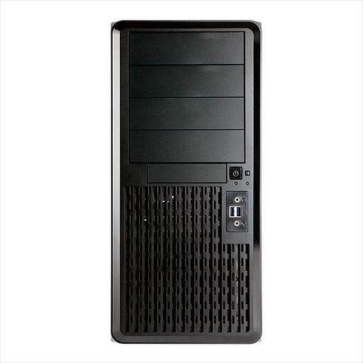 Корпус Midi Tower InWin PE689 Black 650W B65E 80plus Bronze USB3.0*2+A(HD)+front fan 120mm*1+rear fan 120mm*1+ 2*2SATA+1*1SATA / holes for SL20” RACKMOUNT (6188705) фото 3