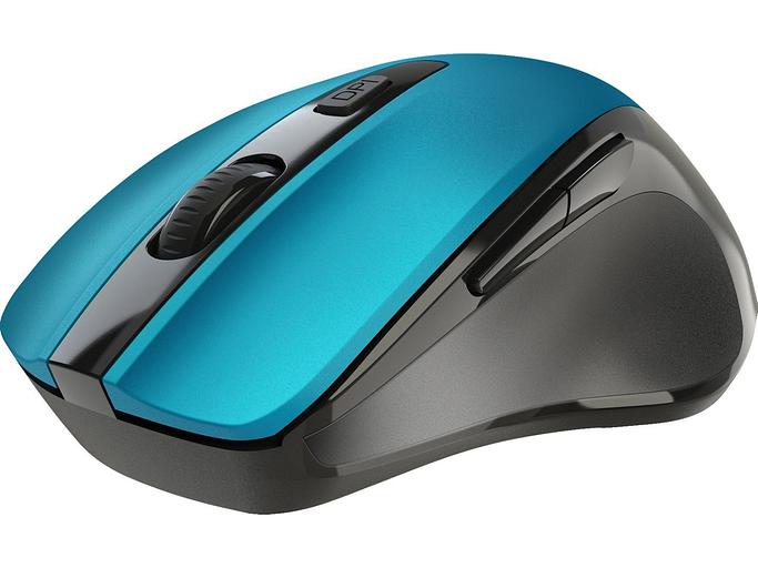 Мышка USB OPTICAL PRIME MB-053 TURQUOISE 52054 DEFENDER фото 2