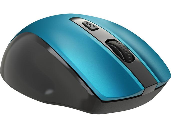 Мышка USB OPTICAL PRIME MB-053 TURQUOISE 52054 DEFENDER фото 3