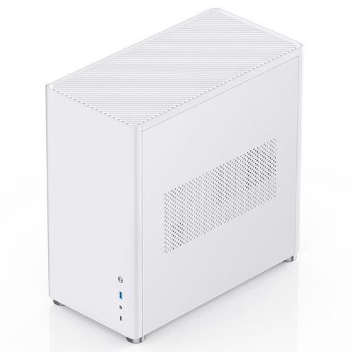 Корпус JONSBO D40 White без БП, боковая панель из закаленного стекла, mini-ITX, micro-ATX, ATX, бел. фото 2