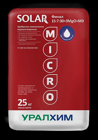 NPK водорастворимые ФИНАЛ 15:7:30+3MgO+МЭ фото 1