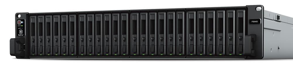 СХД стоечное исполнение 24BAY 2U NO SSD USB3 FS6400 SYNOLOGY фото 1