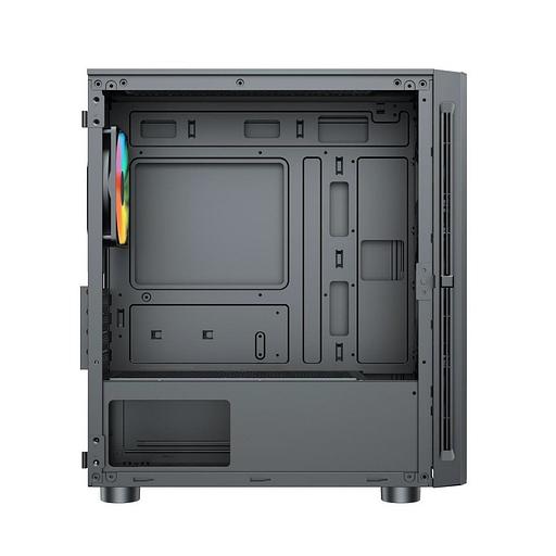 ACD Citadel 104 ATX, Black, USB3.0*1+USB2.0*2+HD audio,3*12cm F1 ARGB fans at front(Slave fans),1*12cm F1 ARGB fan at rear (Master fan) фото 4