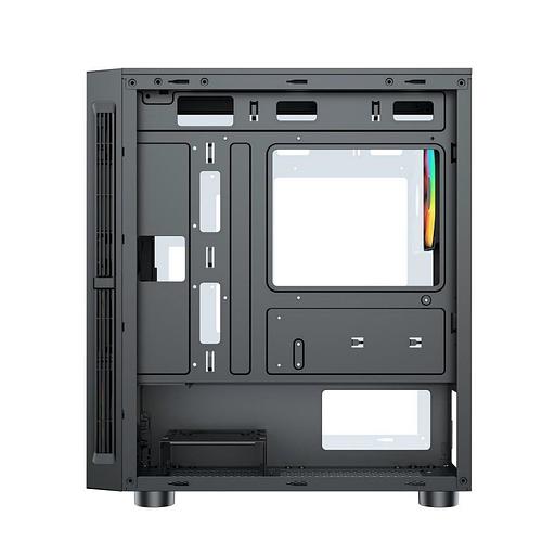 ACD Citadel 104 ATX, Black, USB3.0*1+USB2.0*2+HD audio,3*12cm F1 ARGB fans at front(Slave fans),1*12cm F1 ARGB fan at rear (Master fan) фото 5