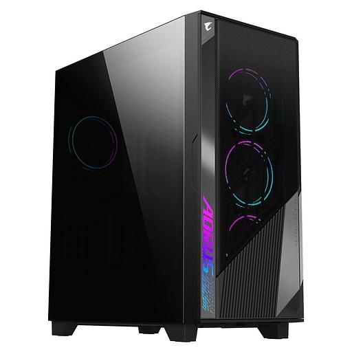 AORUS C500G ST MidTower, E-ATX, USB-C x1, USB 3.0 x2, Audio I/O, Black,TG фото 1