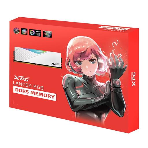 Модуль памяти DIMM 16GB DDR5-6400 AX5U6400C3216G-DCLARWH ADATA фото 2