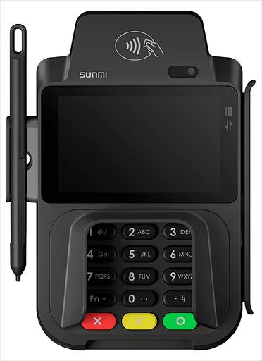Платежный терминал SUNMI P2 SMARTPAD CN&EN(1GB+8GB, MSR+IC+NFC, WIFI, 2*SAM, SD,EU Adapter) (P07084005) фото 1