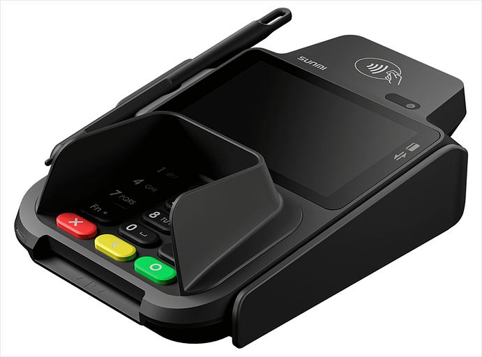 Платежный терминал SUNMI P2 SMARTPAD CN&EN(1GB+8GB, MSR+IC+NFC, WIFI, 2*SAM, SD,EU Adapter) (P07084005) фото 2