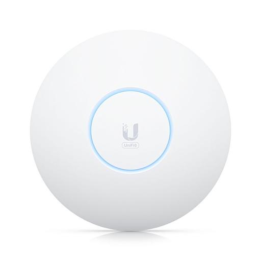 Точка беспроводного доступа Ubiquiti Access Point U6 Enterprise WiFi 6 support (2.4/5/6 GHz bands), 10.2 Gbps aggregate throughput rate, (1) 2.5GbE RJ45 port (PoE In)Powered with PoE+ (U6-Enterprise) фото 1
