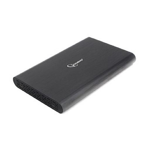 Gembird EE2-U3S-50 Внешний корпус 2.5" чёрный, USB 3.0, SATA, до 2 Тб, алюминий фото 1