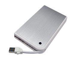 AgeStar 3UB2A14 (White/silver) Мобил рек usb3.0 to 2,5"hdd SATA алюминий [10605] фото 2