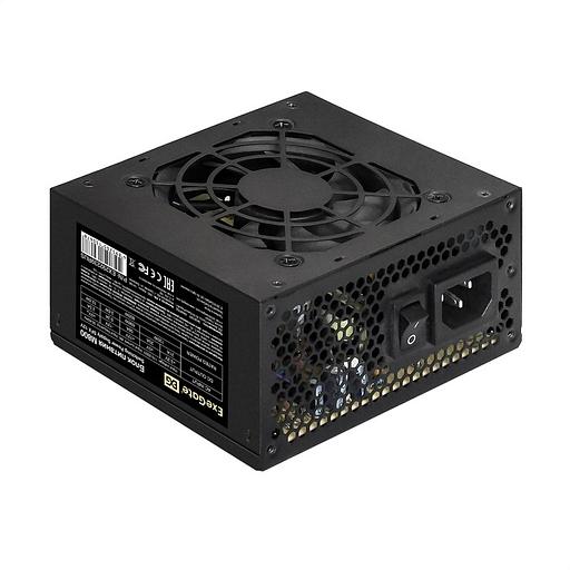 Exegate EX292239RUS Блок питания 800W ExeGate M800 (SFX, APFC, КПД 87% (80 PLUS Silver), 8cm fan, 24pin, (4+4)pin, 2xPCI-E, 3xSATA, 2xIDE, black) фото 1