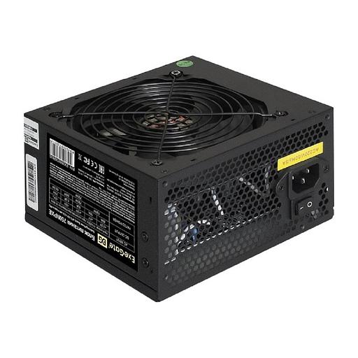 Exegate EX292176RUS-PC Блок питания 750W ExeGate 750NPXE (ATX, PPFC, PC, 12cm fan, 24pin, 2x(4+4)pin, 2xPCI-E, 5xSATA, 3xIDE,  black, кабель 220V в комплекте) фото 1