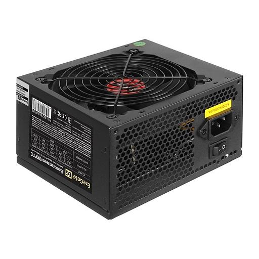 Exegate EX292163RUS-PC Блок питания 900W ExeGate 900PPE (ATX, APFC, PC, КПД 80% (80 PLUS), 12cm fan, 24pin, 2x(4+4)pin, PCIe, 6xSATA, 4xIDE, black, кабель 220V в комплекте) фото 1