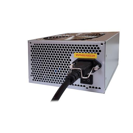 Exegate ES261566RUS-S Блок питания Special UNS350, ATX, SC, 12cm fan, 24p+4p, 3*SATA, 2*IDE, FDD + кабель 220V с защитой от выдергивания фото 1