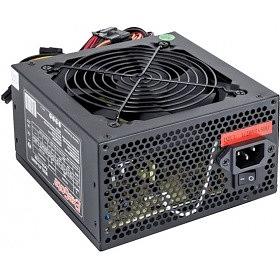 Exegate EX224732RUS-S Блок питания 400W Exegate 400NPX, ATX, SC, black, 12cm fan, 24p+4p, 6/8p PCI-E, 3*SATA, 2*IDE, FDD + кабель 220V с защитой от выдергивания фото 1