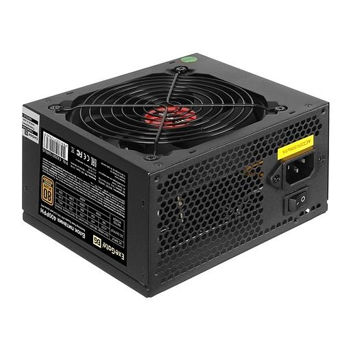 Exegate EX292160RUS-OEM-S Блок питания 900W ExeGate 80 PLUS® Bronze 900PPH-OEM (ATX, APFC, SC, КПД 89% (80 PLUS Bronze), 12cm fan, 24pin, 2x(4+4)pin, 6xPCI-E, 8xSATA, 4xIDE, Box, black, кабель 220V с фото 1
