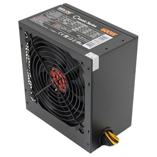Ginzzu CB600 12CM black,24+4p,2 PCI-E(6+2), 4*SATA,3*IDE,оплетка MB, кабель питания фото 1