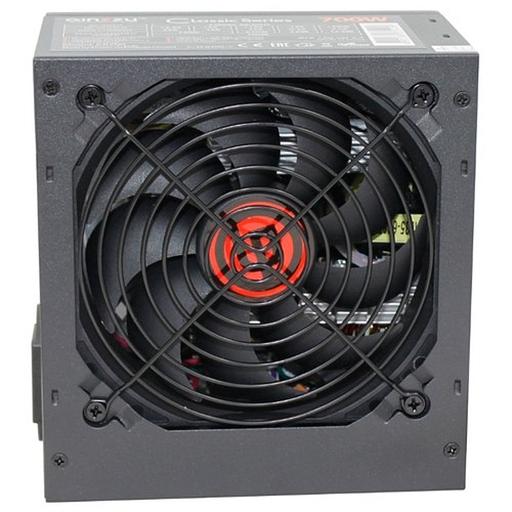 Ginzzu CB700 12CM black,24+4p,2 PCI-E(6+2), 6*SATA, 3*IDE,оплетка MB, кабель питания фото 1