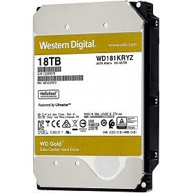 18TB WD Gold (WD181KRYZ) {SATA III 6 Gb/s, 7200 rpm, 512Mb buffer} фото 1