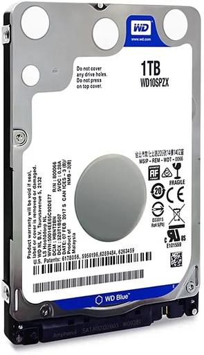 1TB WD Blue (WD10SPZX) {SATA 6Gb/s, 5400 rpm, 128Mb buffer} фото 1