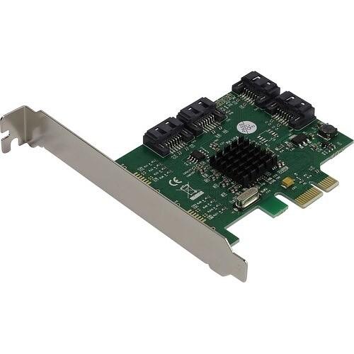 ORIENT M9215S PCI-Ex v2.0, SATA3.0 6Gb/s, 4int port, поддержка HDD до 8TB, Marvell 88SE9215 chipset фото 1