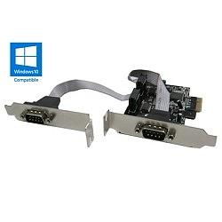 ORIENT XWT-PE2SLP OEM PCI-Ex1, 2xCOM9M, Low Profile фото 1