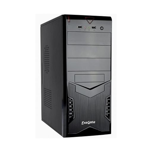 Exegate EX261448RUS Корпус Miditower CP-601 Black, ATX,, 2*USB, Audio фото 1