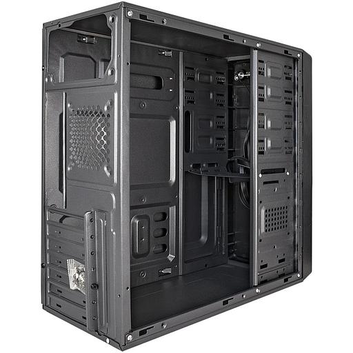 Exegate EX283729RUS Корпус Miditower XP-401 Black, ATX, <без БП>, 2*USB, Audio фото 2