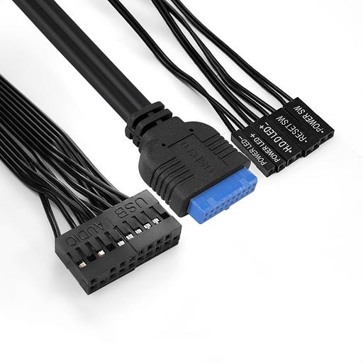 Exegate EX284039RUS Корпус Minitower BA-204U Black, mATX, <без БП>, 2*USB+2*USB3.0, Audio фото 3