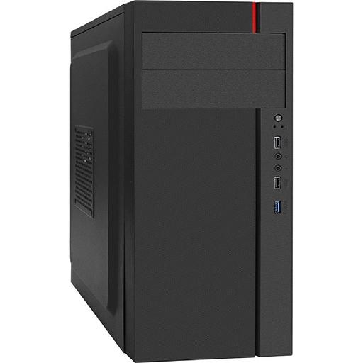Exegate EX290173RUS Корпус Miditower ExeGate AA-440U (ATX, без БП, 2*USB+1*USB3.0, аудио, черный) фото 1