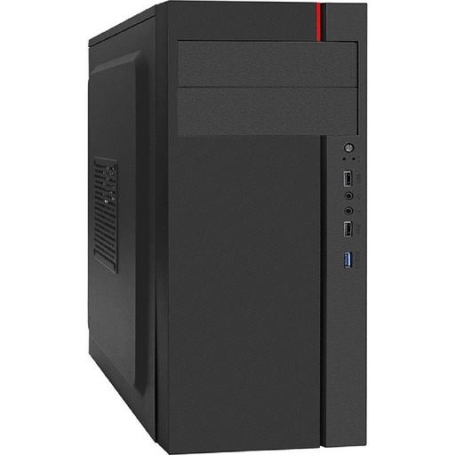 Exegate EX290186RUS Корпус Miditower ExeGate AA-440U-AA450 (ATX, AA450 8 см, 2*USB+1*USB3.0, аудио, черный) фото 1