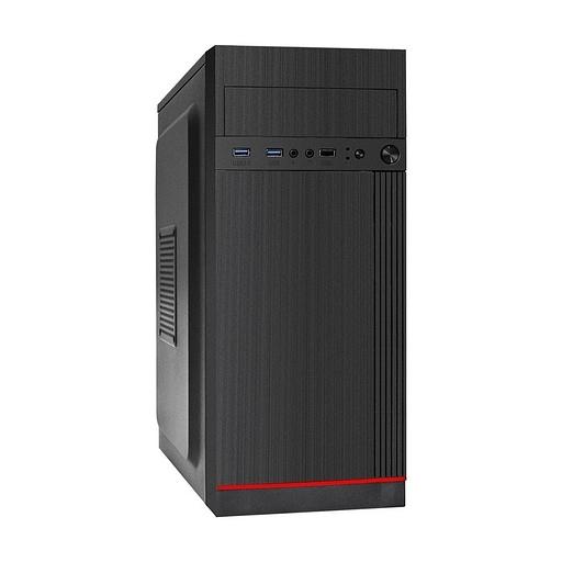 Exegate EX290188RUS Корпус Miditower ExeGate AA-442U2-AA400 (ATX, AA400 8 см, 1*USB+2*USB3.0, аудио, черный) фото 1