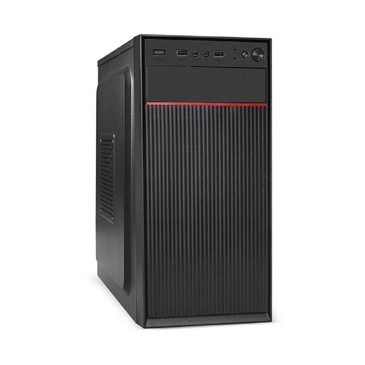 Exegate EX292348RUS Корпус Minitower ExeGate BAA-113-AAA350 (mATX, БП AAA350 с вент. 8см, 2*USB, аудио, черный) фото 1
