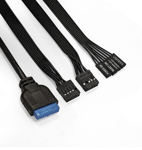 Exegate EX292859RUS Корпус Miditower ExeGate EVO-8243 (ATX, без БП, 2*USB+1*USB3.0, черный, 3 вент. с RGB подсветкой, боковая панель - закаленное стекло) фото 5