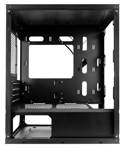 1STPLAYER Корпус TRILOBITE T3-G Black / mATX, TG / 4x 120mm LED fans inc. / T3-G-BK-4F1 фото 9