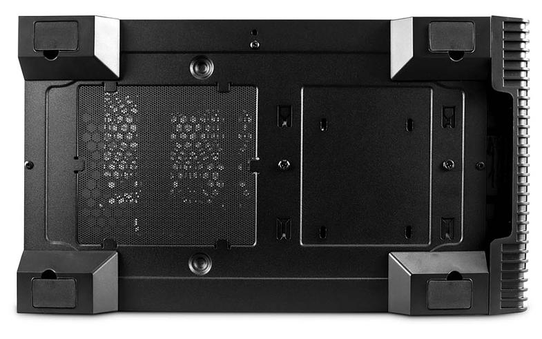 1STPLAYER Корпус TRILOBITE T3 Black / mATX, TG / 4x 120mm LED fans inc. / T3-BK-4F1 фото 8