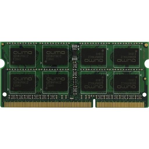 QUMO DDR3 SODIMM 8GB QUM3S-8G1600C11L PC3-12800, 1600MHz, 1.35V OEM/RTL фото 1
