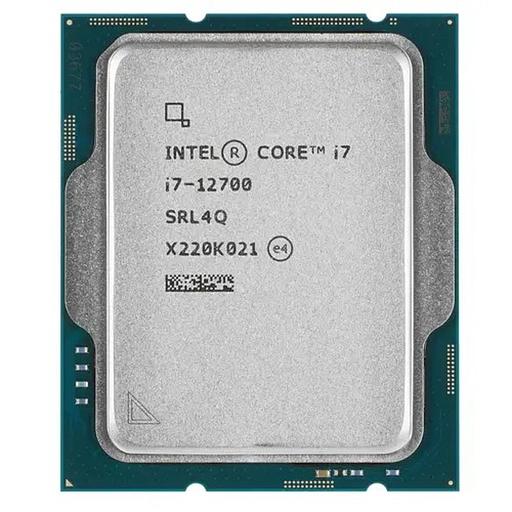 CPU Intel Core i7-12700 Alder Lake OEM {2.1 ГГц/ 4.8 ГГц в режиме Turbo, 25MB, Intel UHD Graphics 770, LGA1700} фото 1