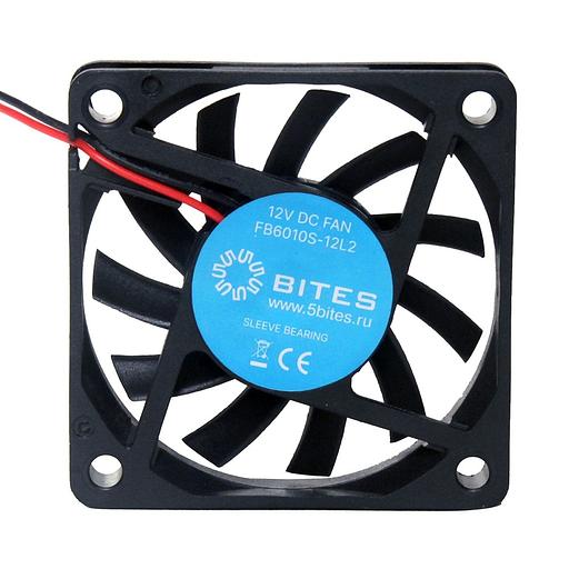 5bites Вентилятор FB6010S-12L2 60X10 / SLEEVE / 3200RPM / 2P фото 1