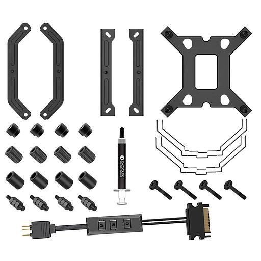 ID-COOLING SE-226-XT ARGB LGA1700/1200/115X/AM4 (8шт/кор, TDP 250W, PWM, 6 тепл.трубкок + медная база, FAN 120mm, Addressable RGB LED) RET фото 6