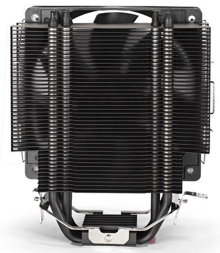 Exegate EX286299RUS Кулер Dark Magic EXX400-PWM (Al+Cu, черное покрытие, 4 тепл.трубки, LGA775/1150/1151/1155/1156/1200/1700/AM2/AM2+/AM3/AM3+/AM4/FM1/FM2/754/939/940, TDP 140W, Fan 120mm, PWM, 1200-2 фото 3