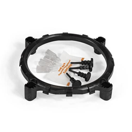 Exegate EX286149RUS Кулер EE90 ExeGate (Al, LGA775/1150/1151/1155/1156/1200/AM2/AM2+/AM3/AM3+/AM4/FM1/FM2/754/939/940, TDP 75W, Fan 90mm, 2200RPM, Hydro bearing, 3pin, 22db, 215г, с термопастой, на за фото 5