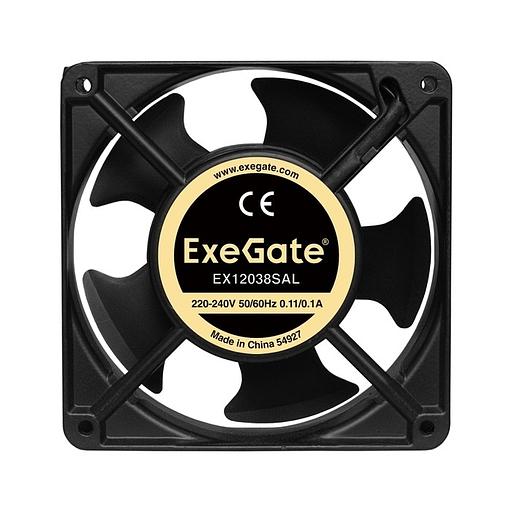 Exegate EX289020RUS Вентилятор 220В ExeGate EX12038SAL (120x120x38 мм, Sleeve bearing (подшипник скольжения), подводящий провод 30 см, 2600RPM, 42dBA) фото 1