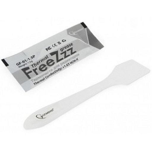 Термо паста Gembird FreeZzz GF-01-1.5P для радиаторов, 1,5гр, пакет фото 1
