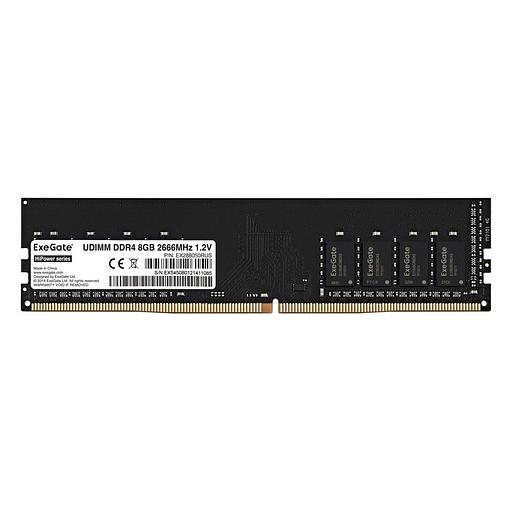 Exegate EX288050RUS Модуль памяти ExeGate HiPower DIMM DDR4 8GB 2666MHz фото 1