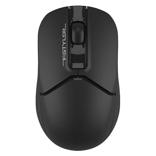 A-4Tech Мышь Fstyler FG12 black optical (1200dpi) cordless USB (3but) [1454090] фото 1