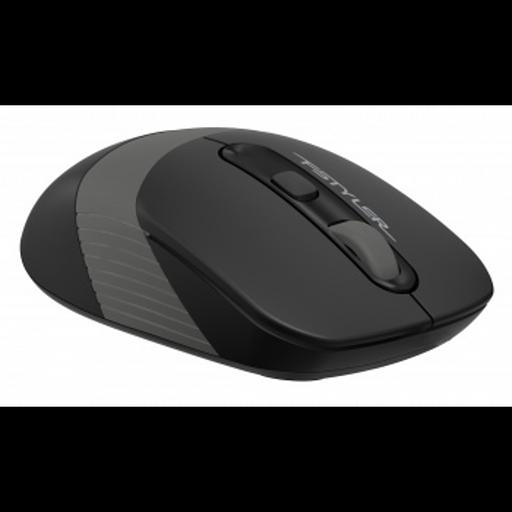 Мышь A4Tech Fstyler FG10S черный/серый оптическая (2000dpi) silent беспроводная USB для ноутбука (4b фото 3